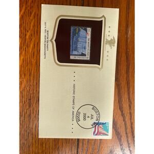 Boston Tea Party Historic Stamp First Day Cover – 8¢ Bicentennial Issue (1973)